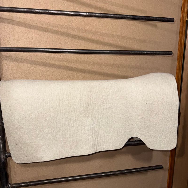 Western Felt Liner 1/4" White