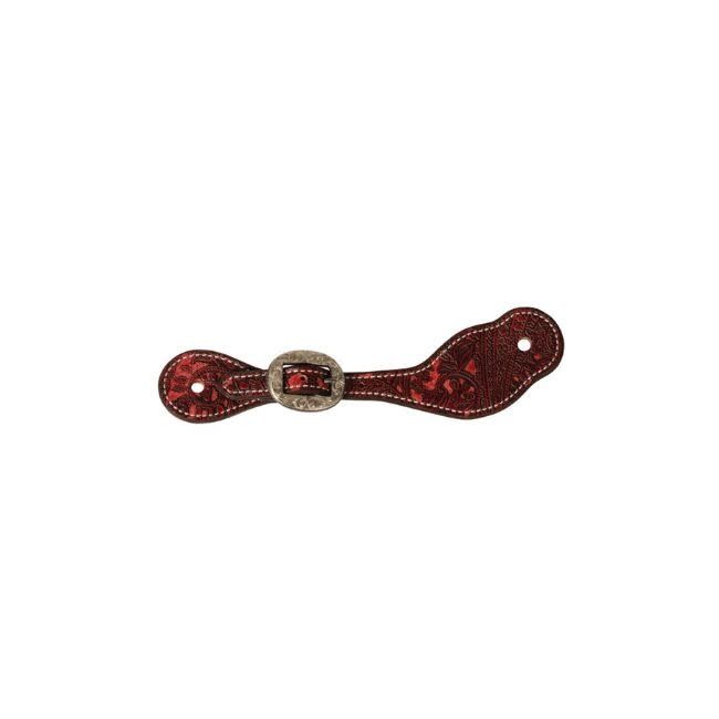 Pomegranate Paisley Spur Strap Womens