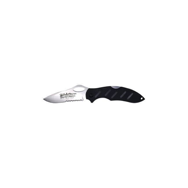 Roping Knife Textured Black