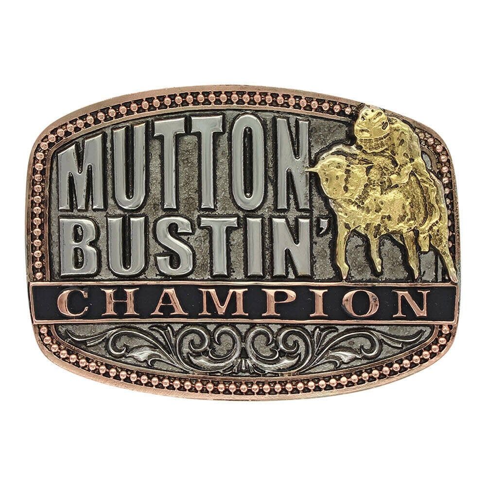 Mutton Bustin Champion Buckle