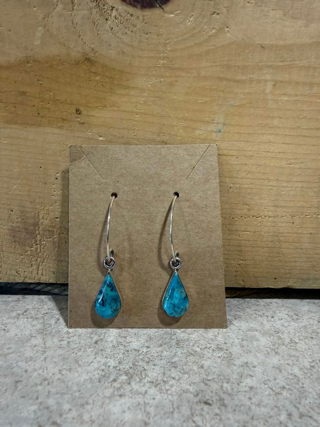 Turq Hook Earrings