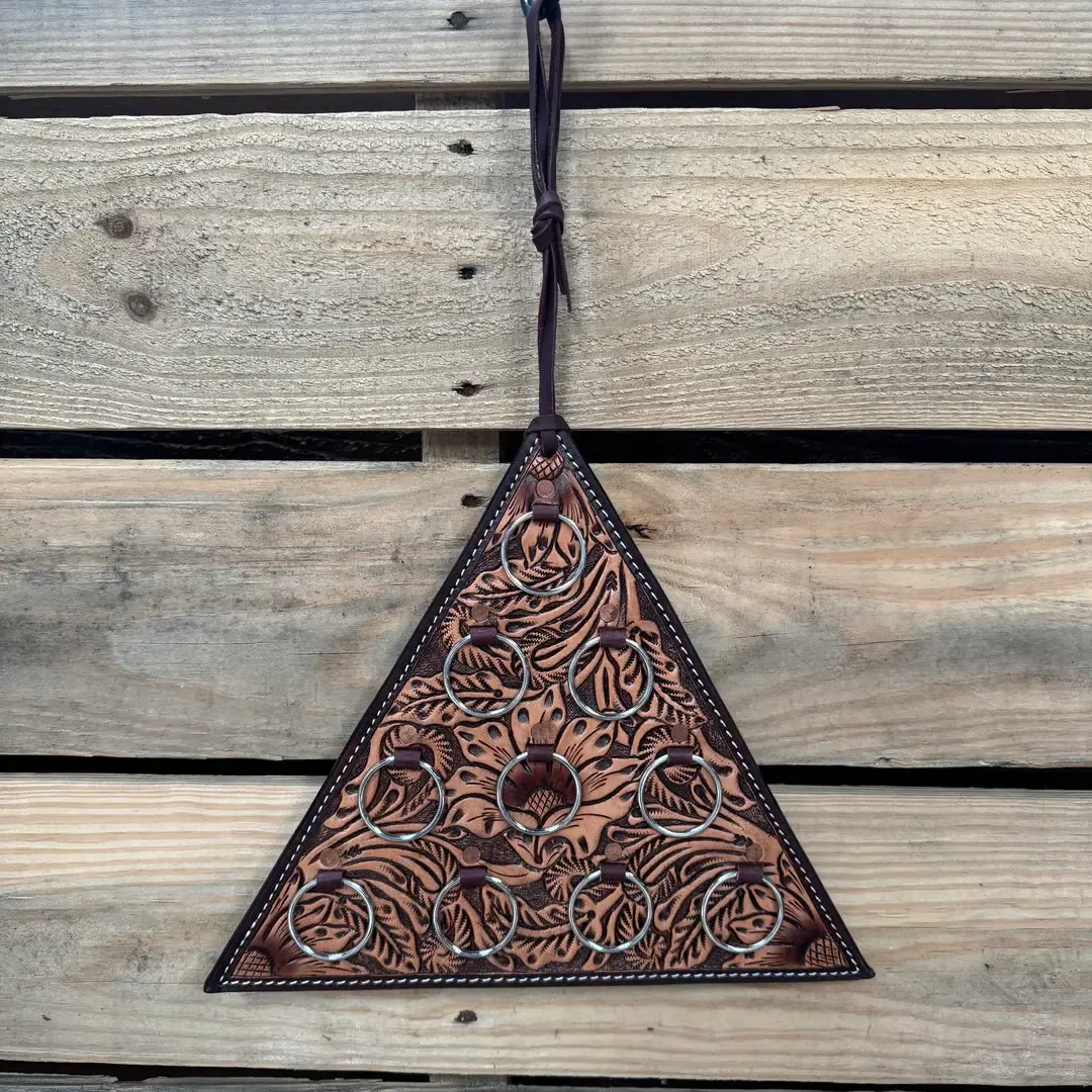 Leather Wild Rag Holder