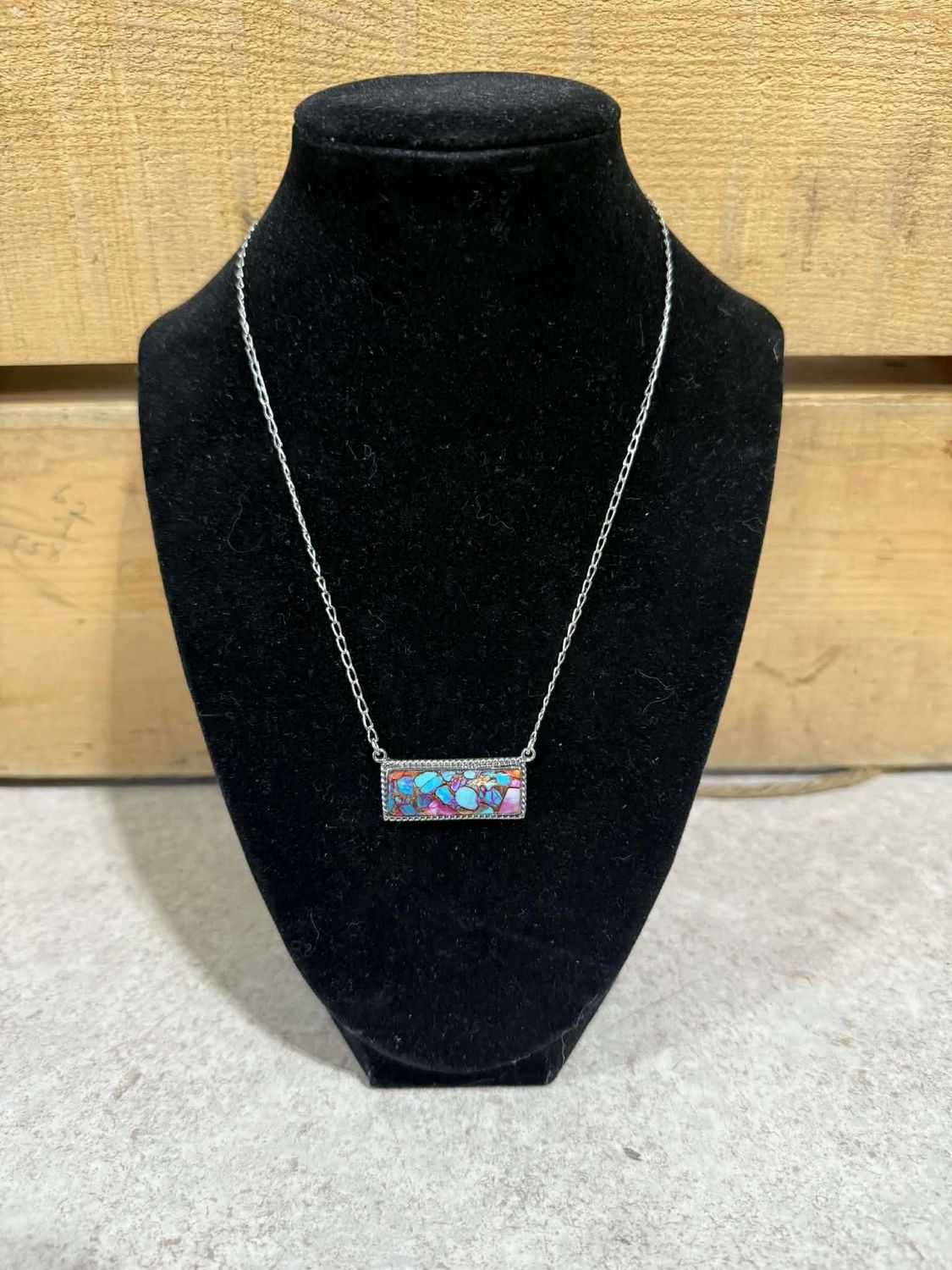 Pink Dahlia Spiny Oyster Turquoise