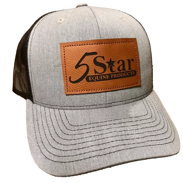 5 Star Cap Split Heather Grey/Blk