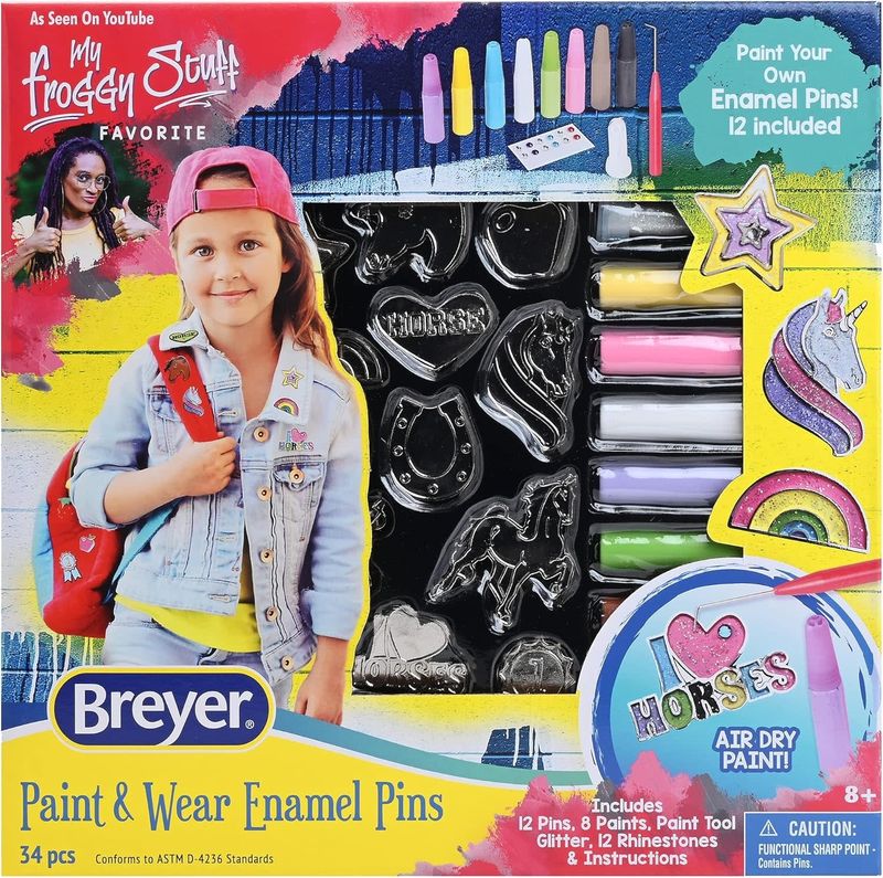 Paint and Wear Enamel Pins