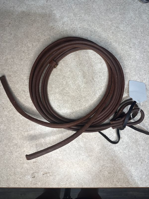 1/2" Split Reins w/water loops, 8'