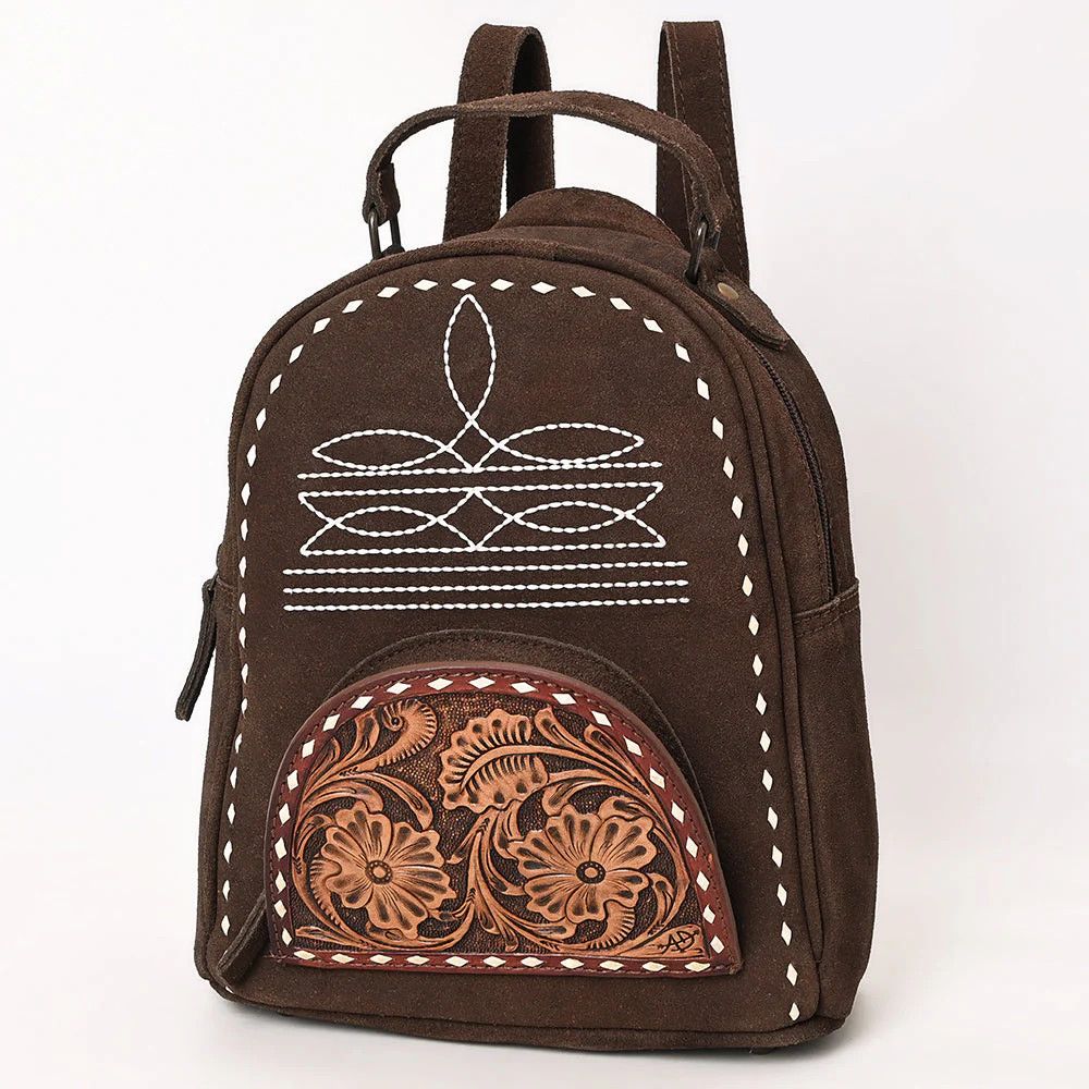 Suede Western Backpack