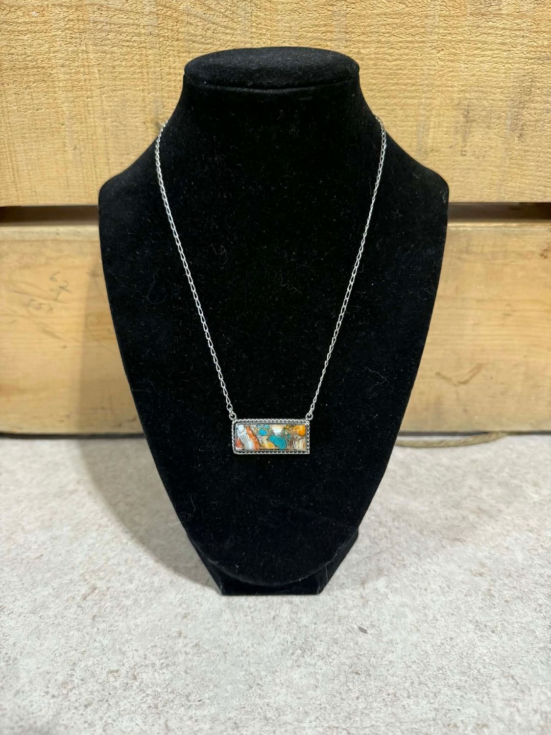 Spiny Oyster Mojave Turquoise