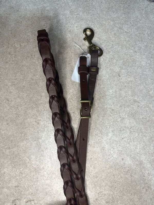 5/8" laced Barrel Reins 8'