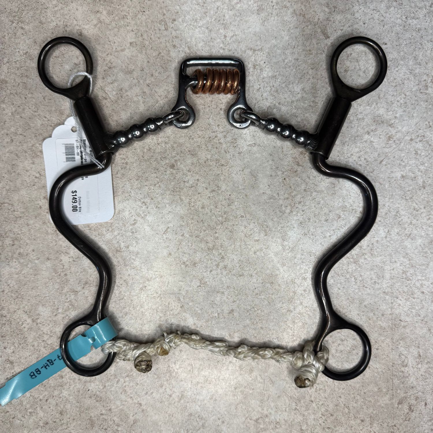 3-pc 1 1/2" tall square port w/copper rings