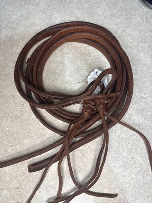 5/8" Split Reins w/rattlesnake Knots 8'