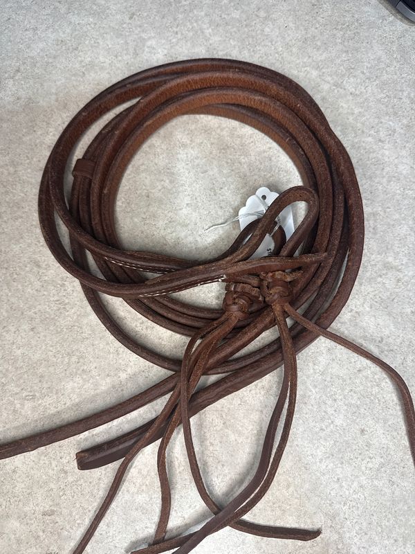 5/8" Split Reins w/rattlesnake Knots 8'