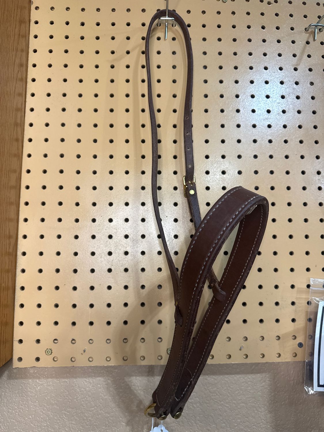 Leather Stitched Noseband