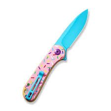 4.5" Blue Blade Knife - Pink Sprinkles