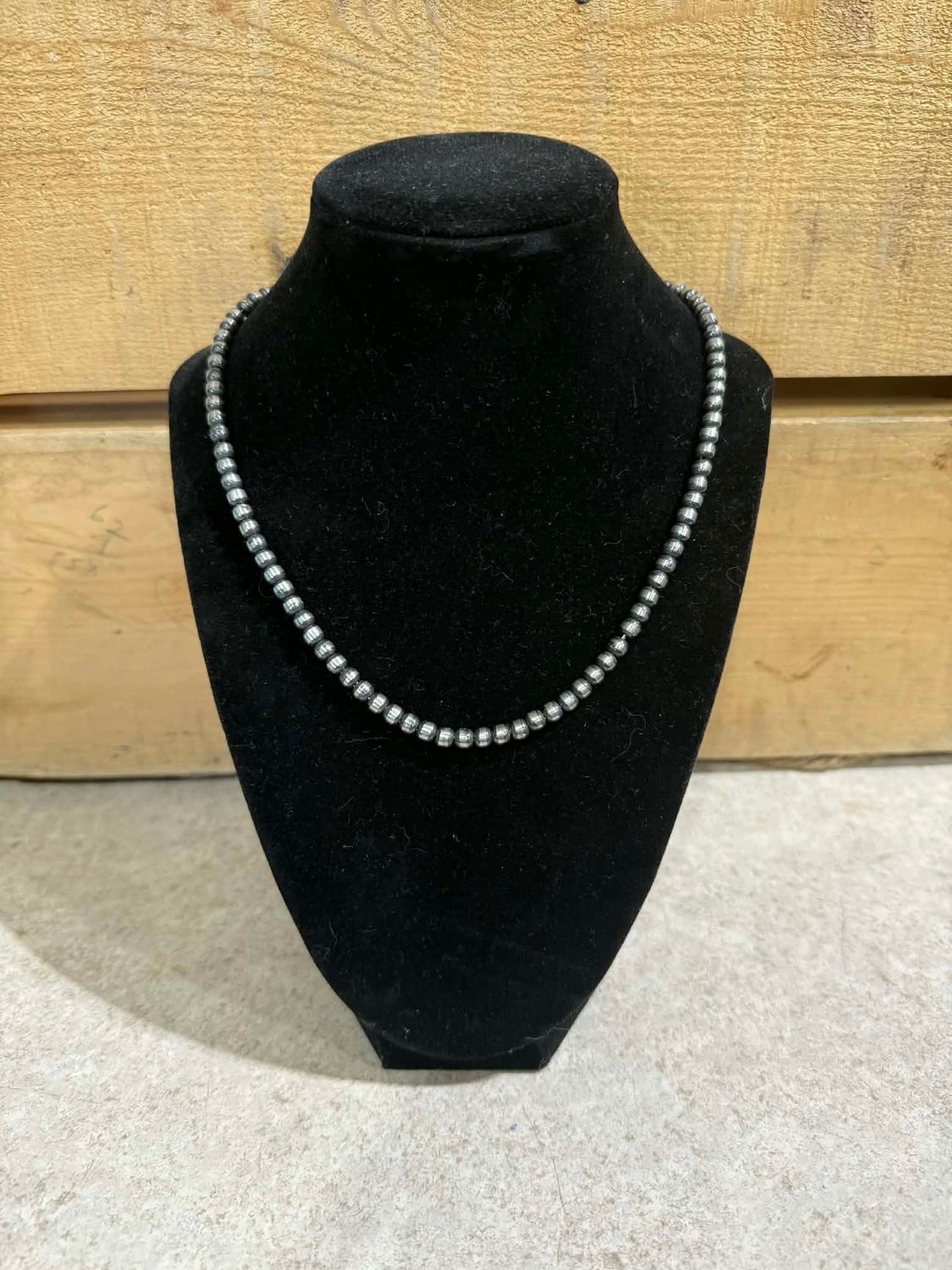 5MM 16" Navajo Pearl Necklace