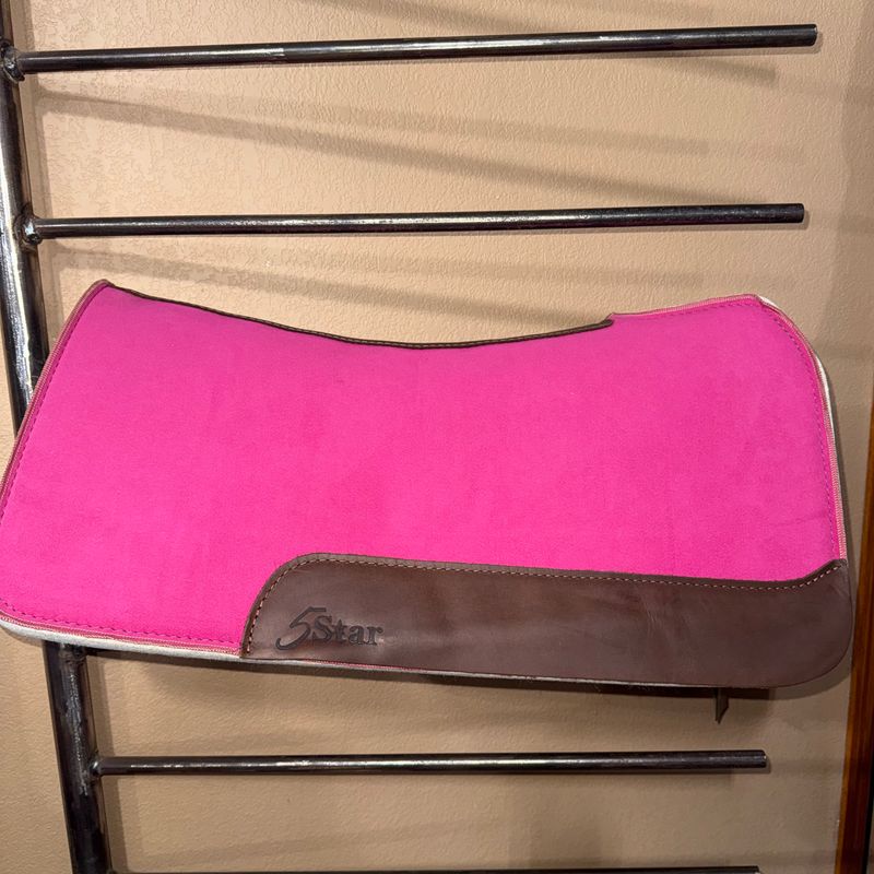 Flex fit 7/8 western natural 30x28 Fuchsia Suede