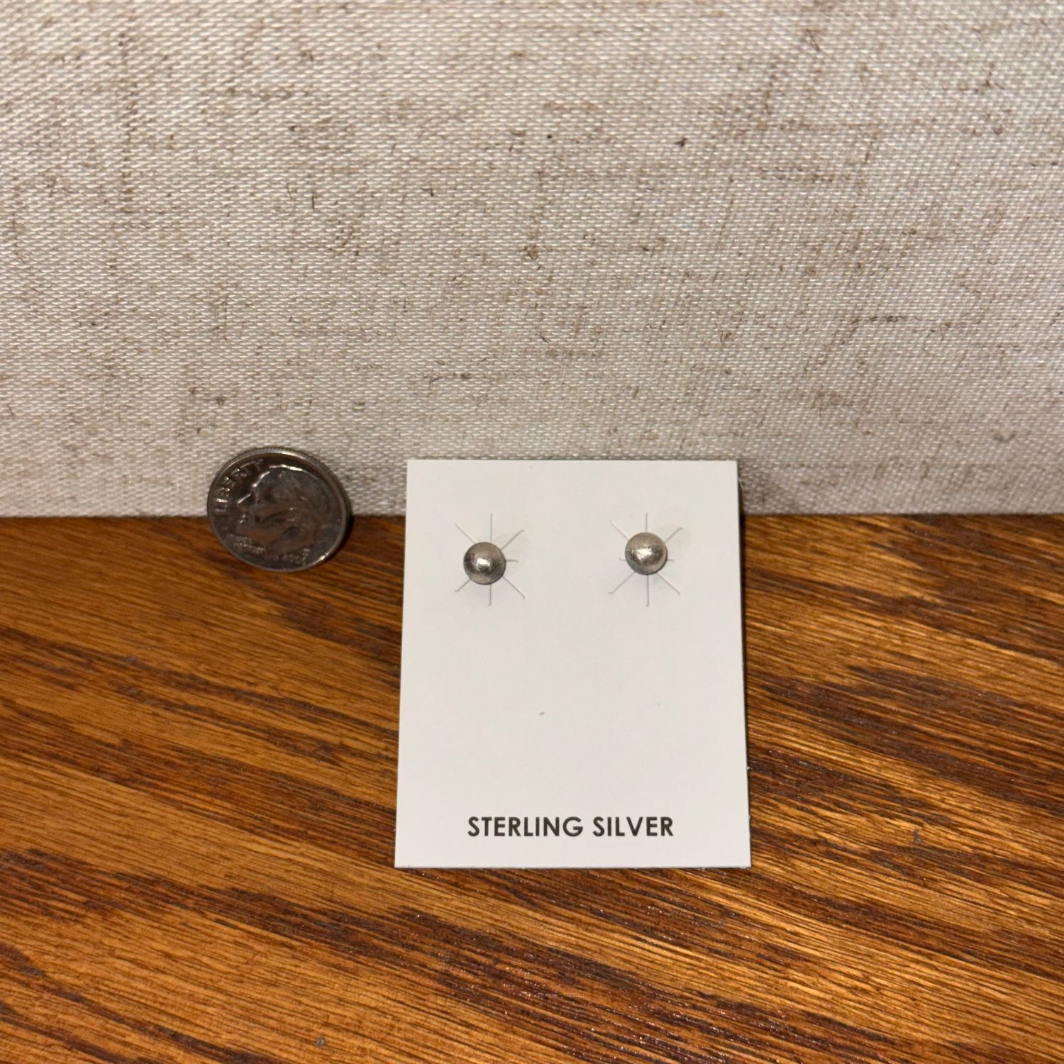 Sterling Silver 5MM Earrings