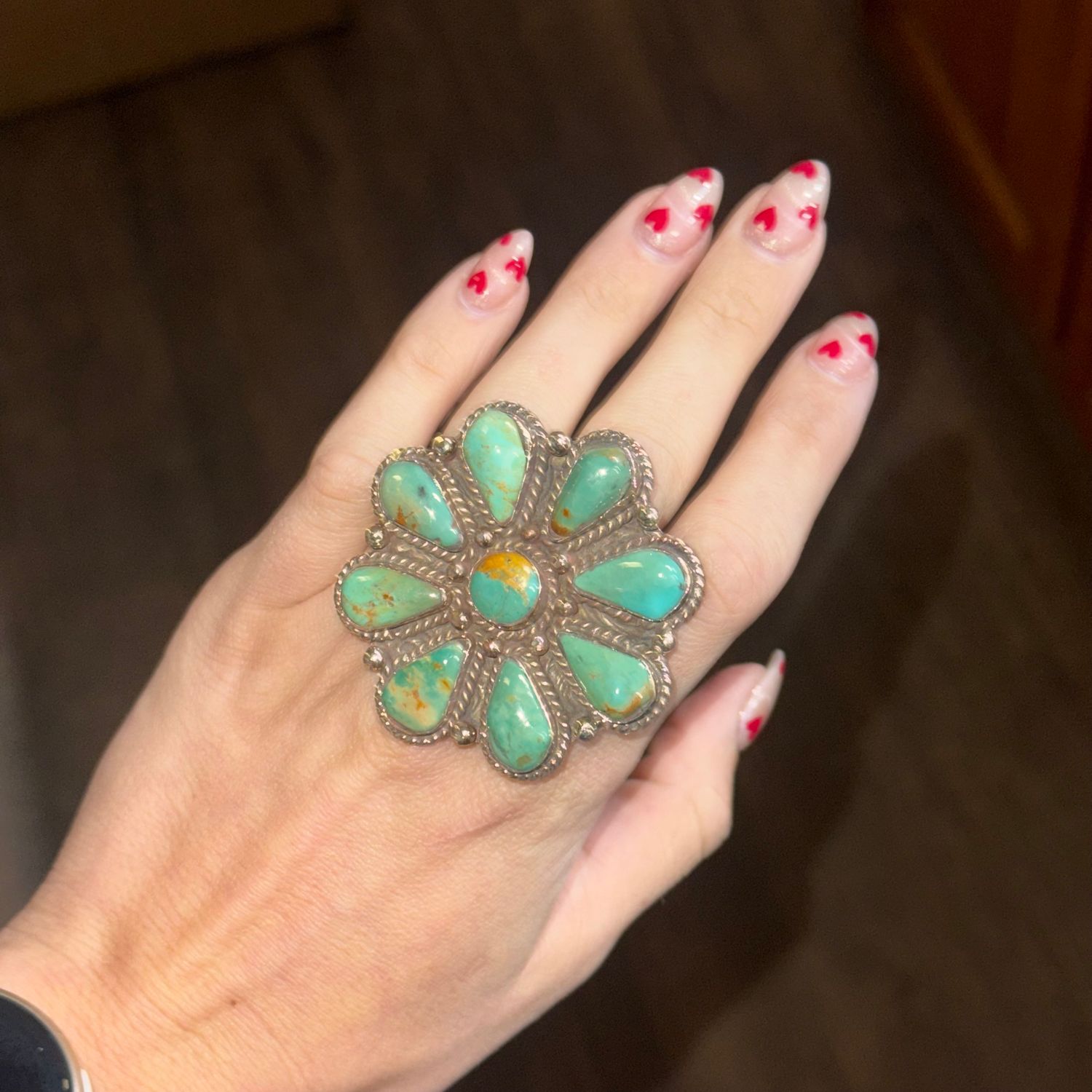 Large Turquoise Ring