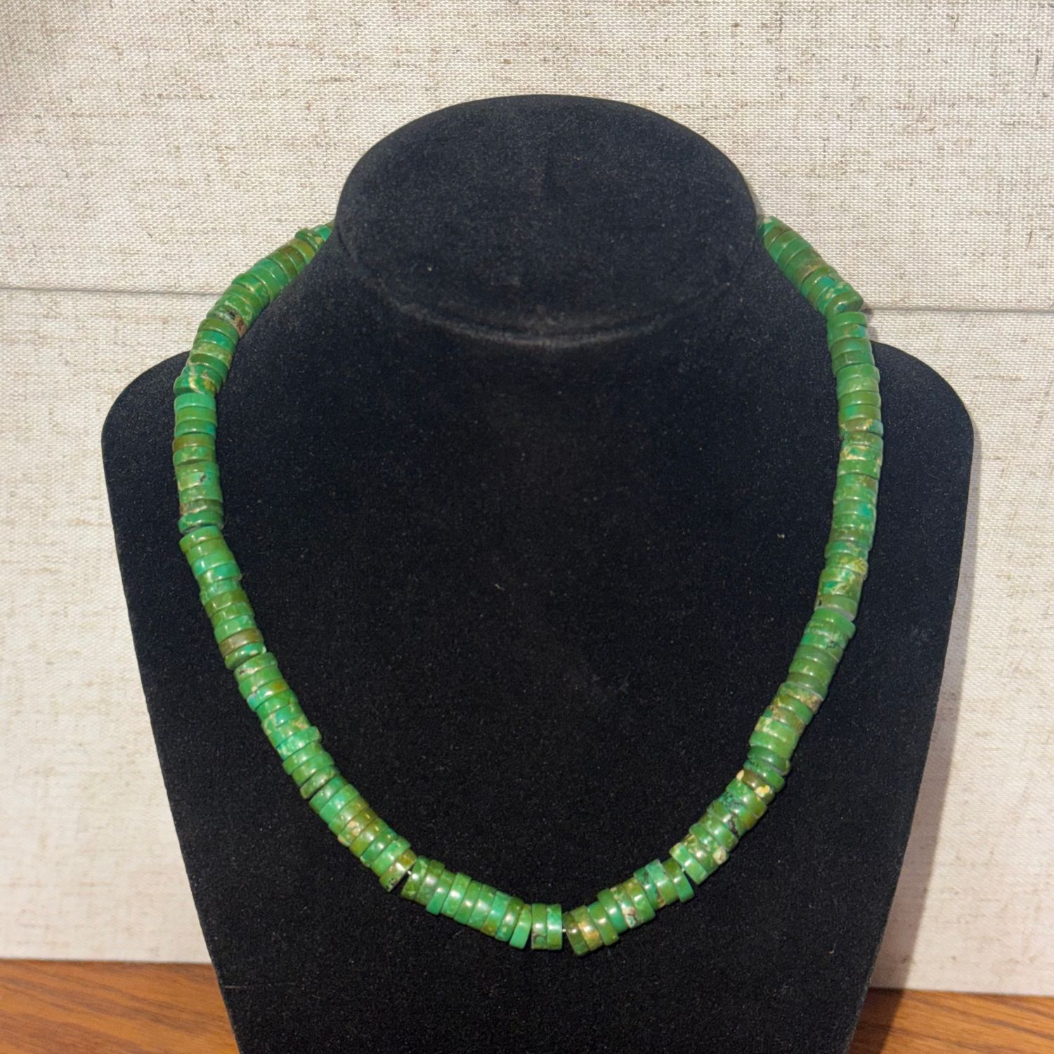 Green Bead Necklace