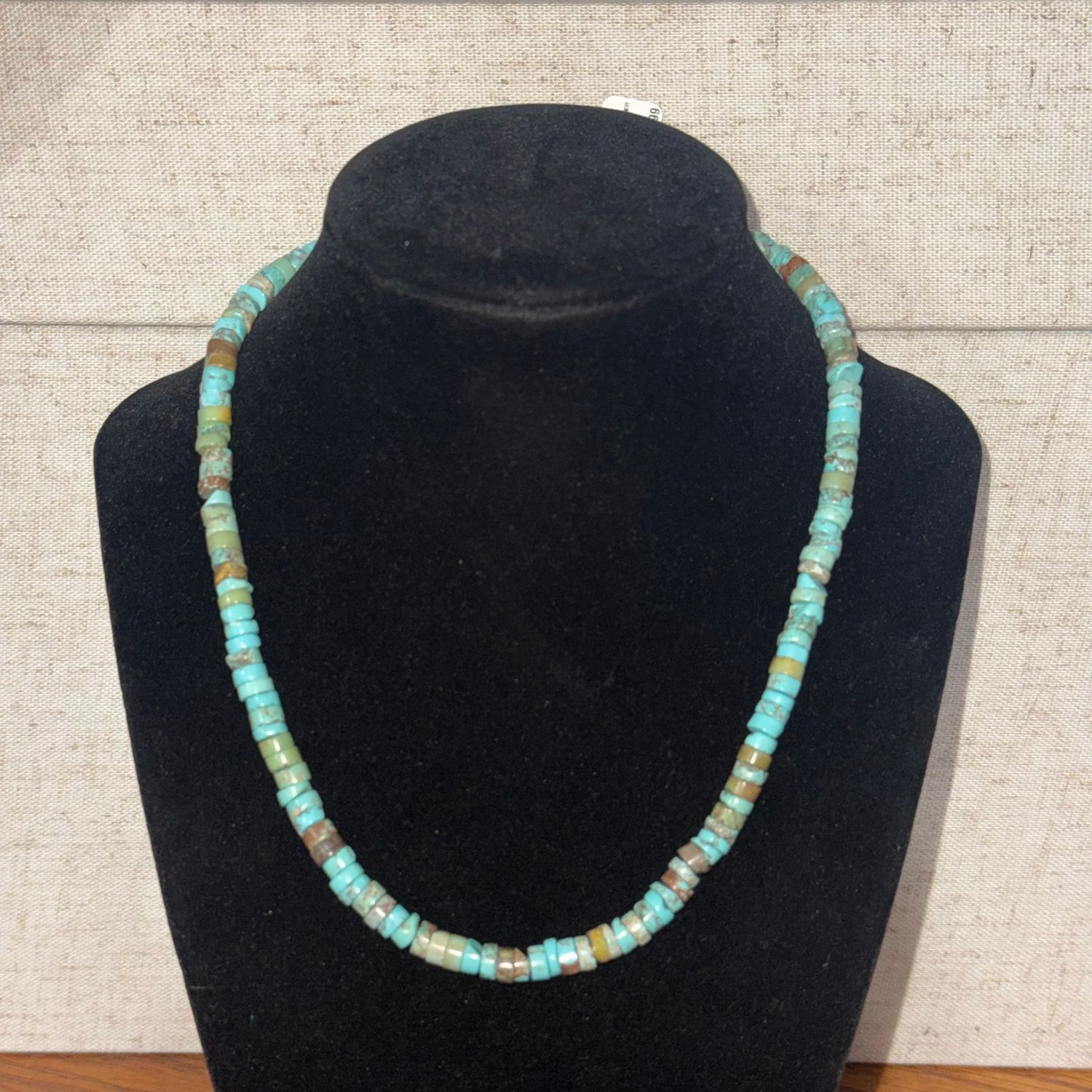 Turquoise Bead Necklace