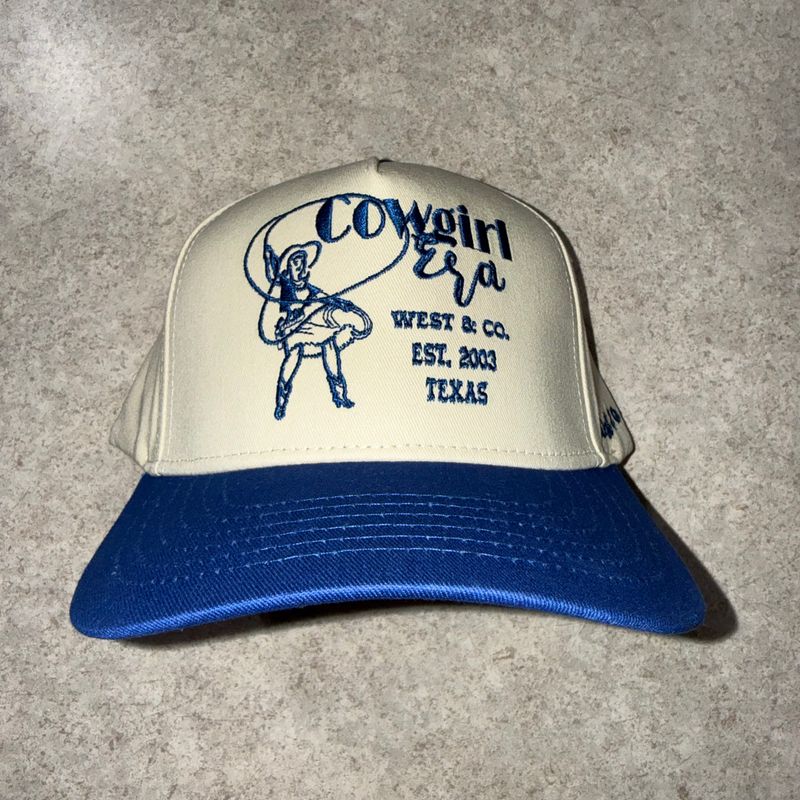Cowgirl Era Cap Blue