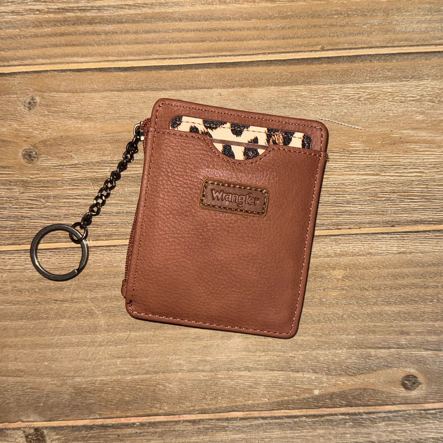 Small Card Wallet Cheetah Light