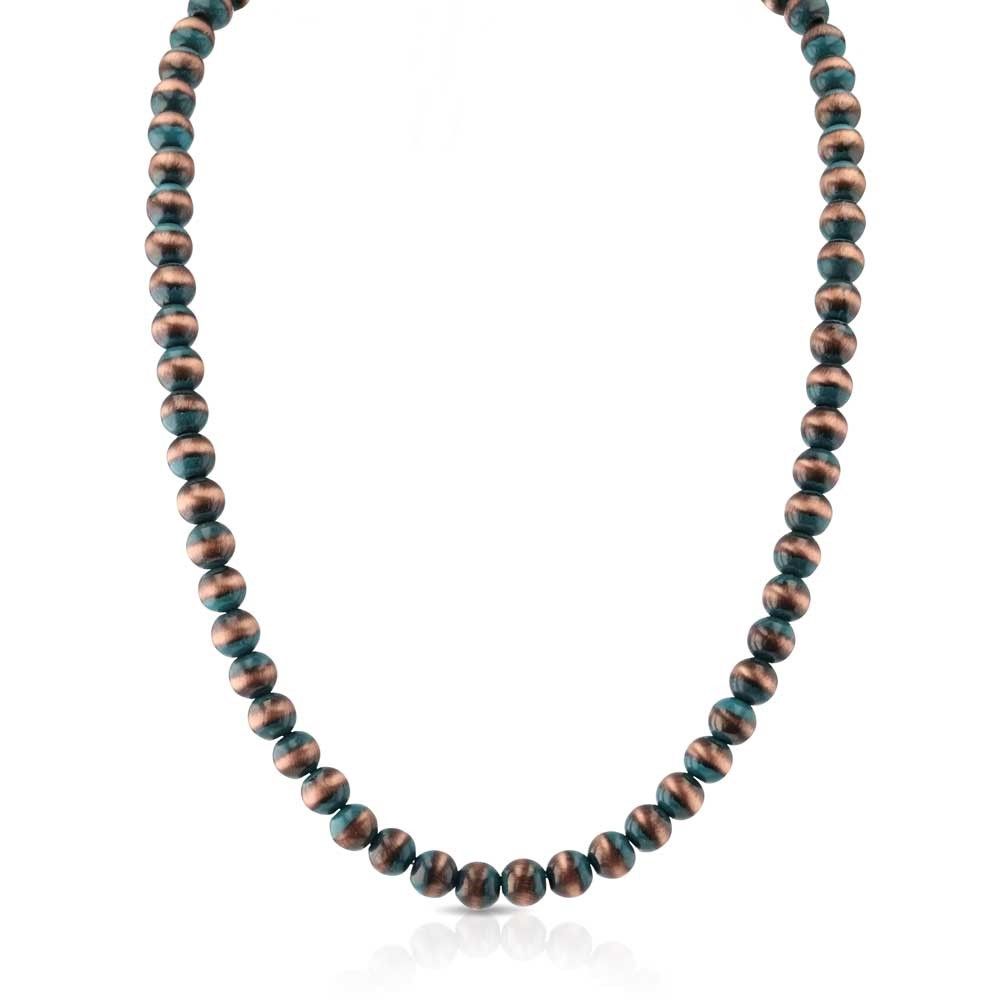Desert's Dawn Beaded Necklace