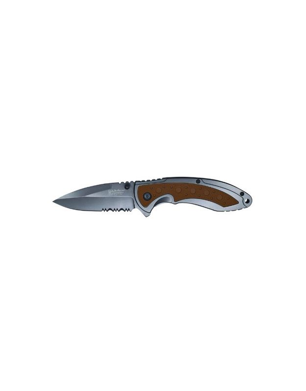 Folding Knife Olive Rubber Inlay