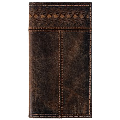Oiled Leather Rodeo Wallet SW Emboss