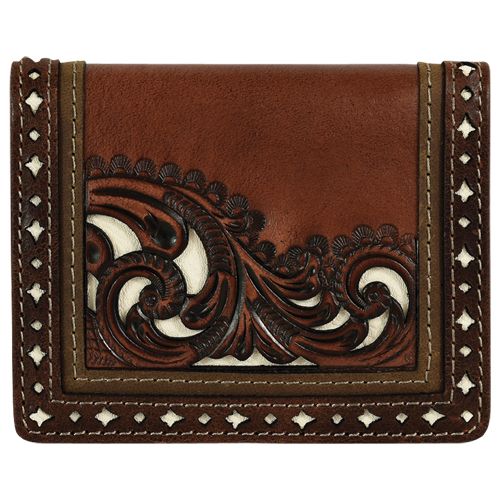 Bifold Wallet Brown w/Tooling