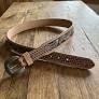Mens Belt Vachetta Leather 44