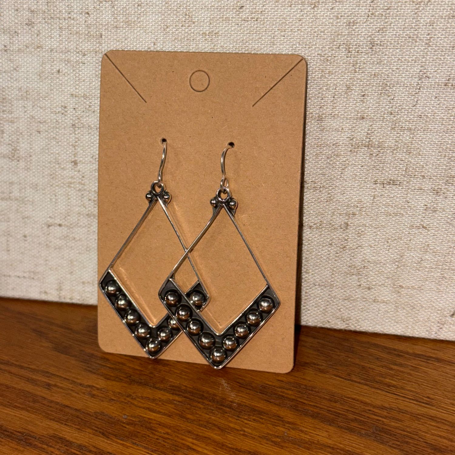 Diamond Ball Earrings