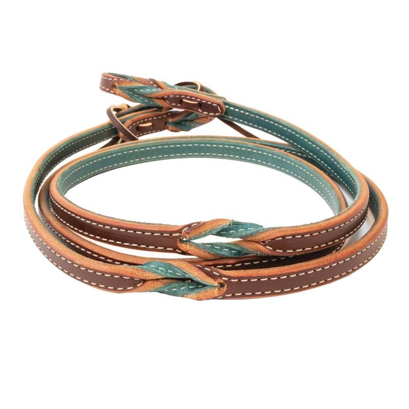 Pony Roping Rein Twist Emerald