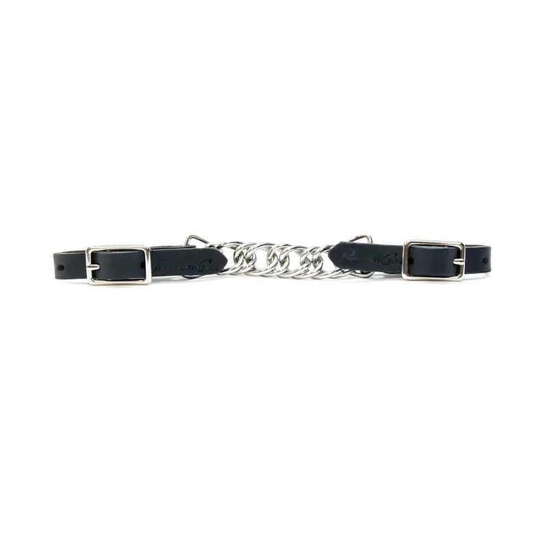 Curb Chain SS Twisted 1/2 Black