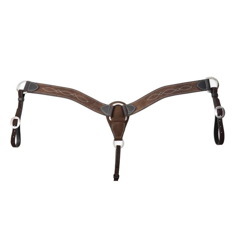 Gunslinger Breast Collar Choc/RO