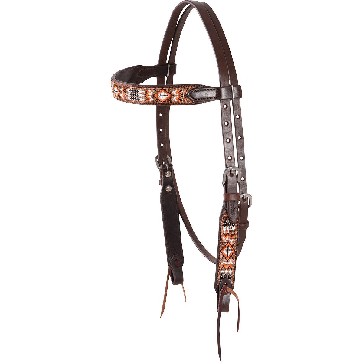 Beaded Southwest Browband Headstall