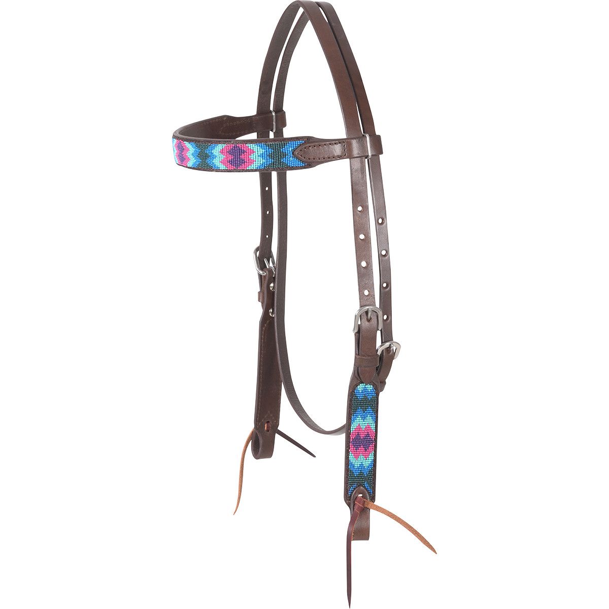 Beaded Ruidoso Browband Headstall