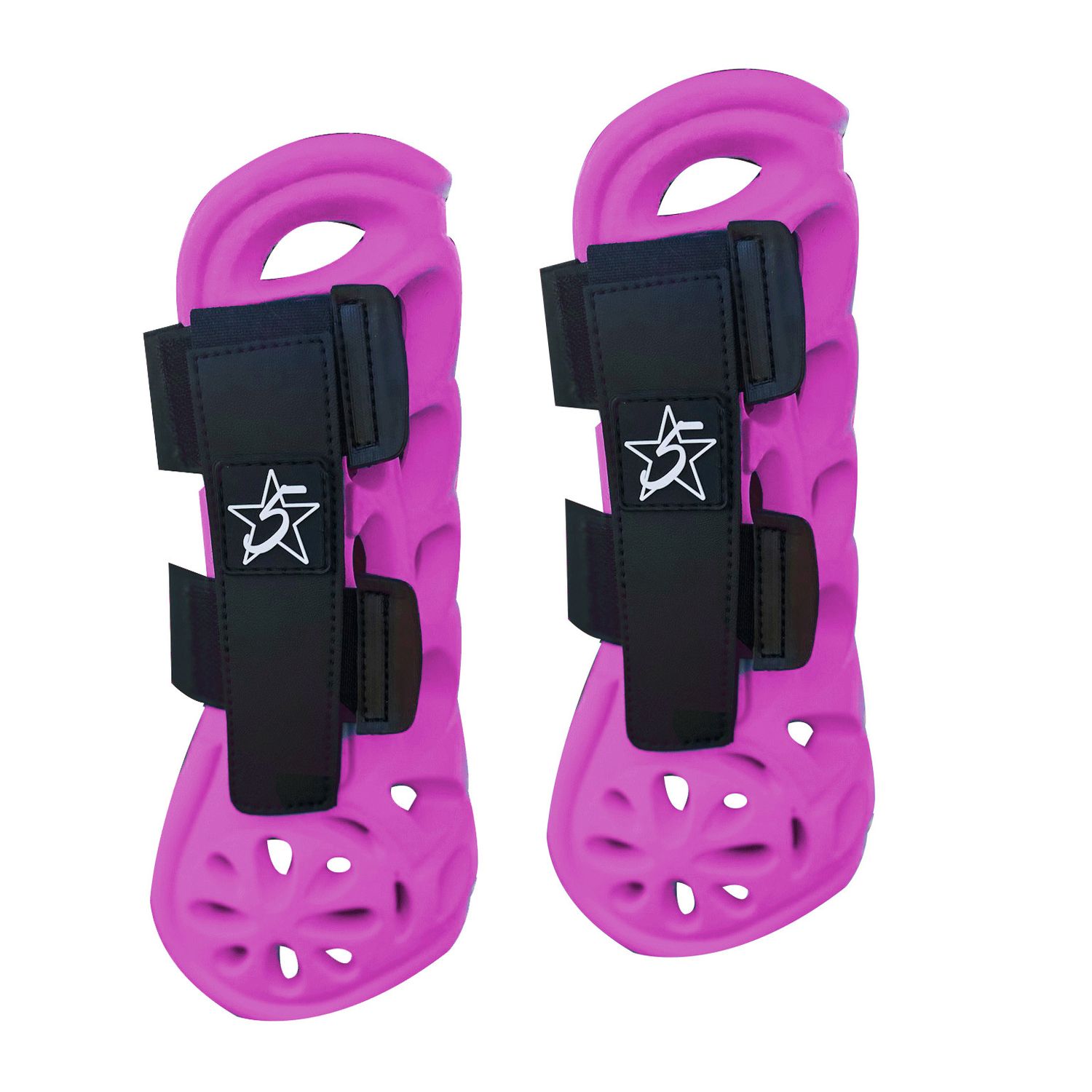 Cool Stride Equine Boot - Black Fuschia