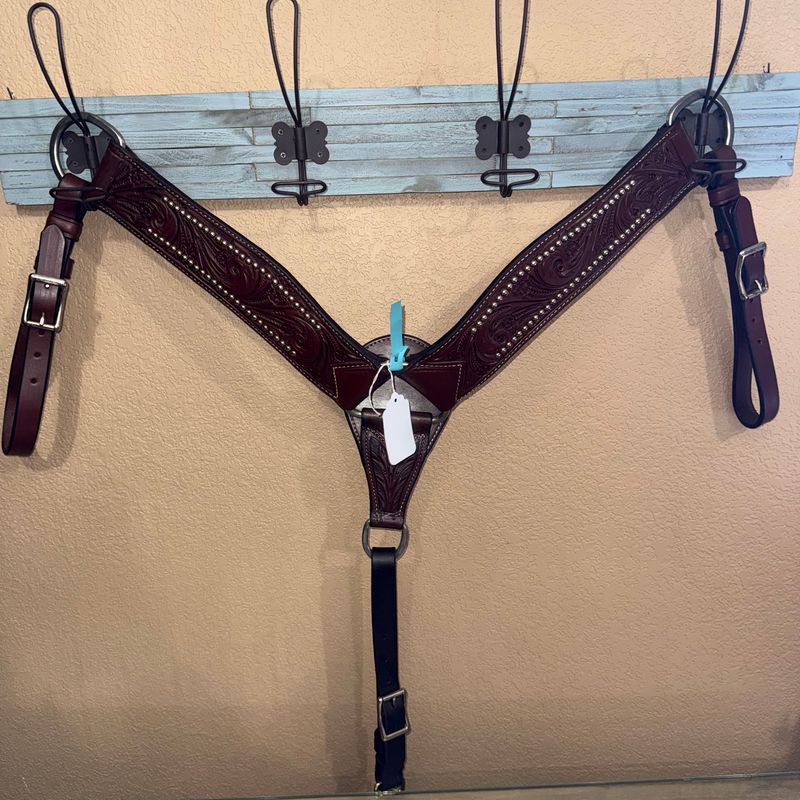 Breast Collar 2 3/4" Floral DO Dotted