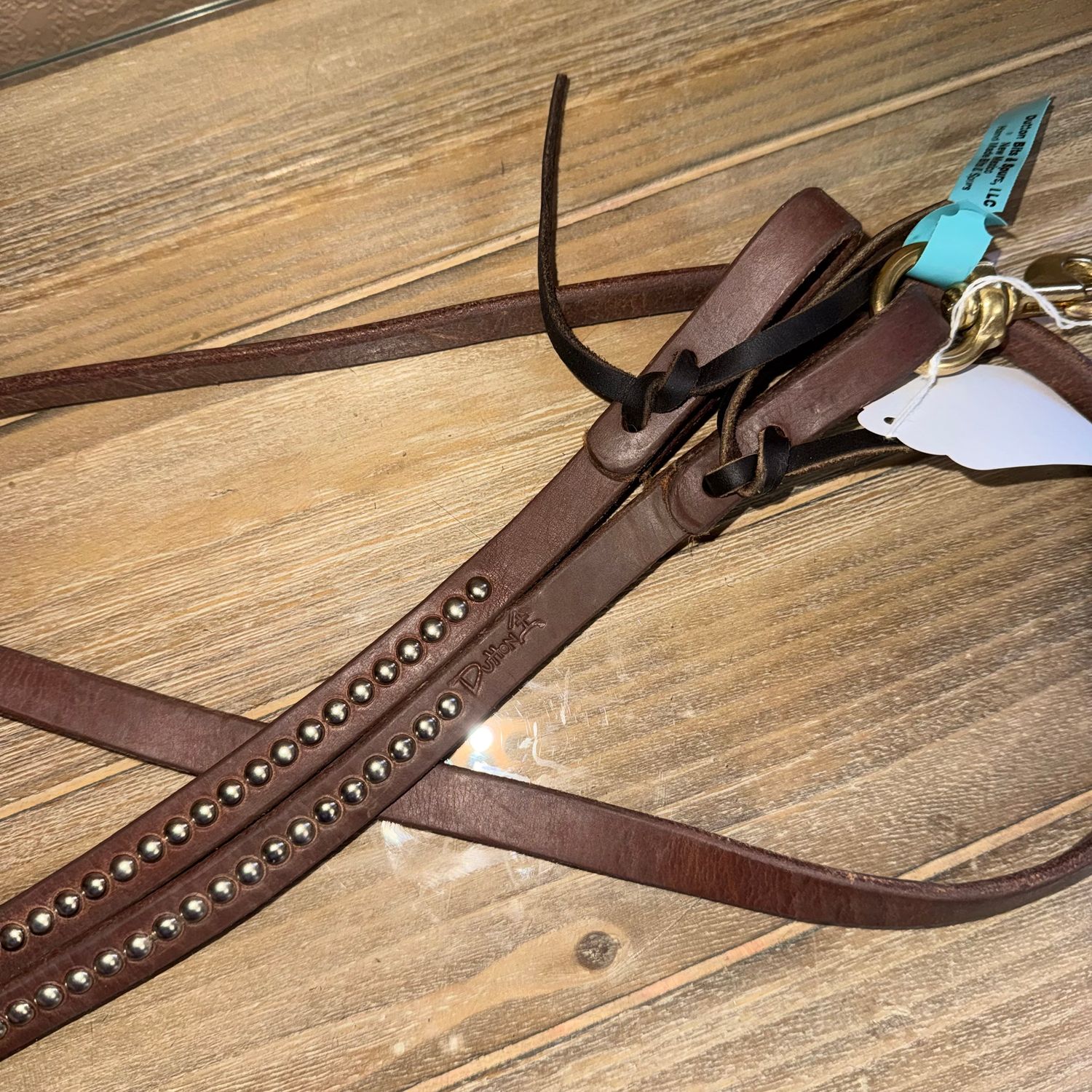 5/8" Roper Rein w/ties 8' DPTS Silver