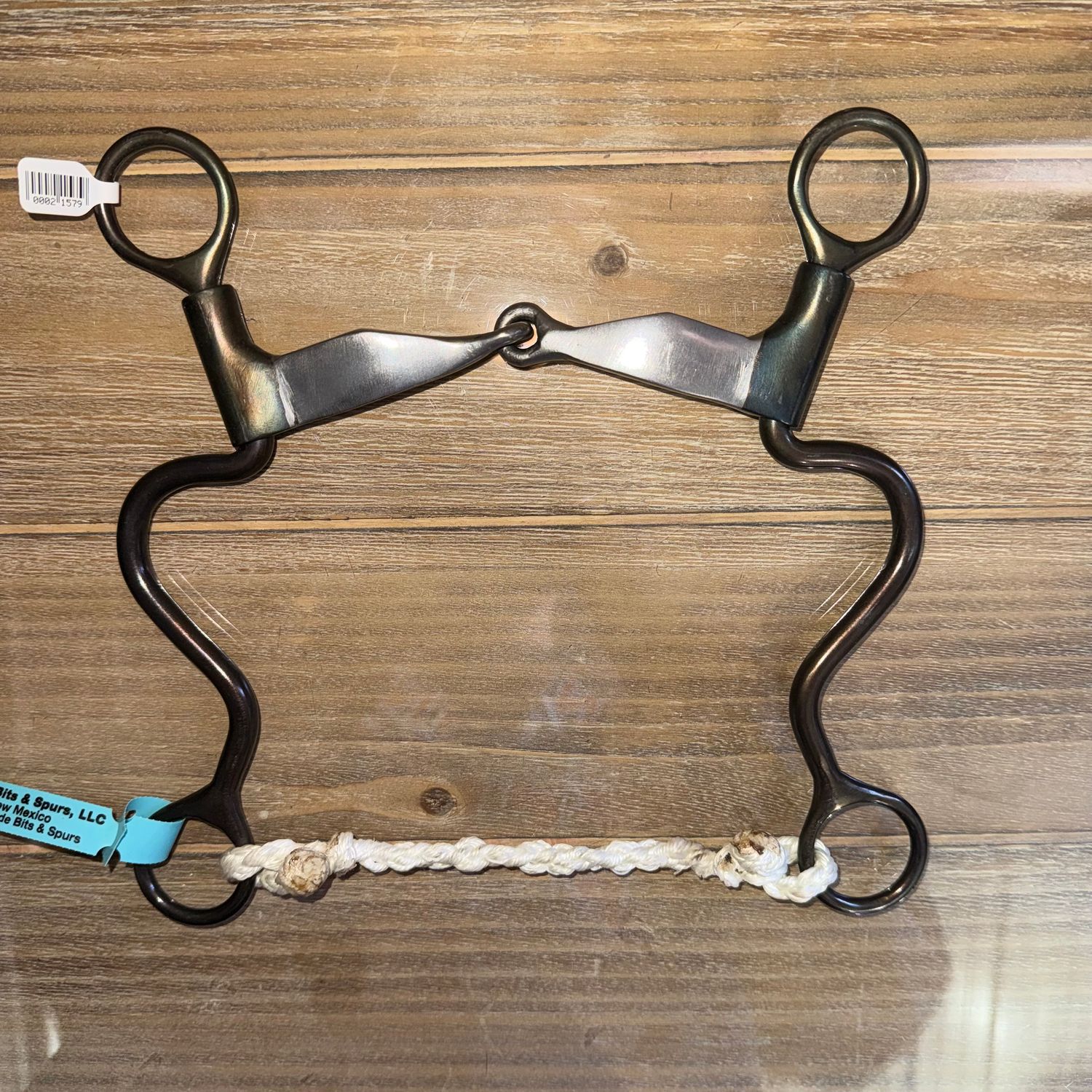 Long Shank Smooth Snaffle Flat