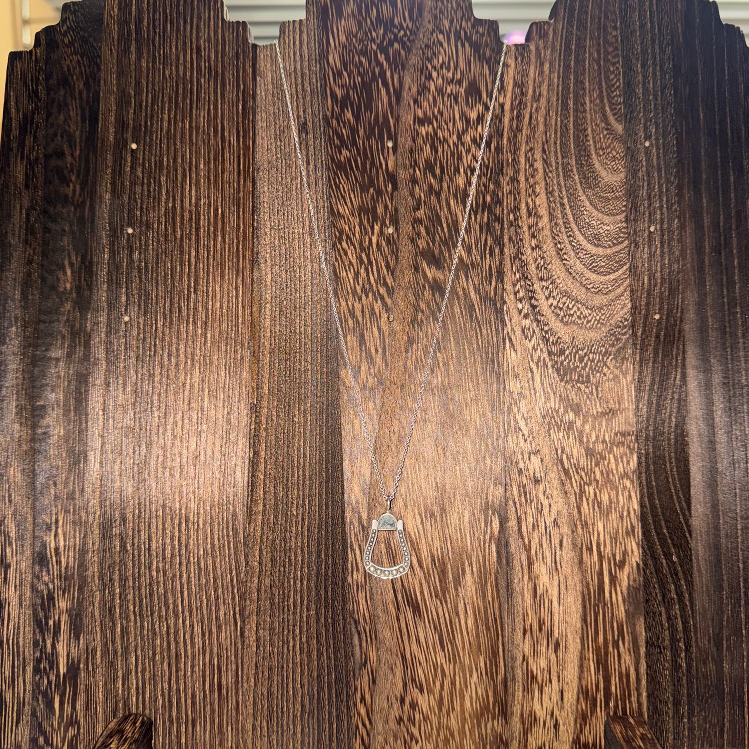 SS Stirrup Necklace