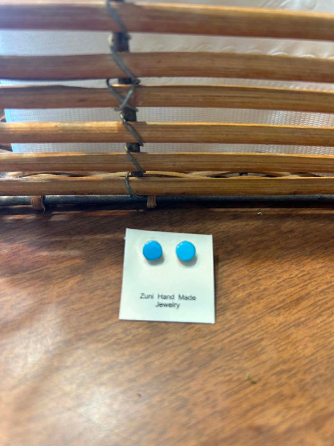 Small Turquoise Stud Earrings