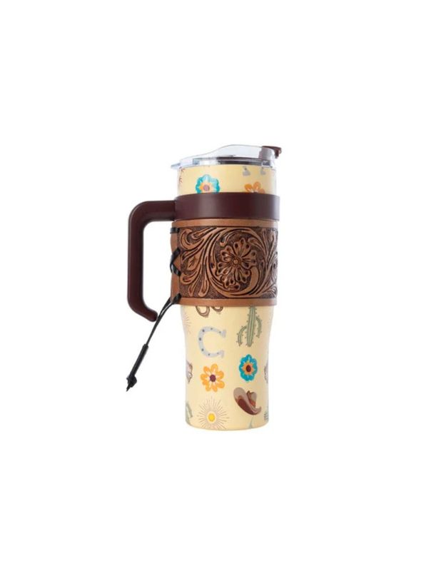 Trailkissed Western Tumbler