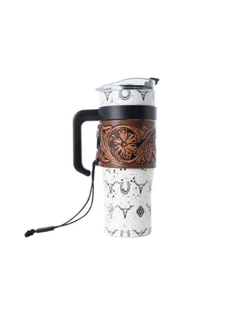 Westmark Tooled Western Tumbler