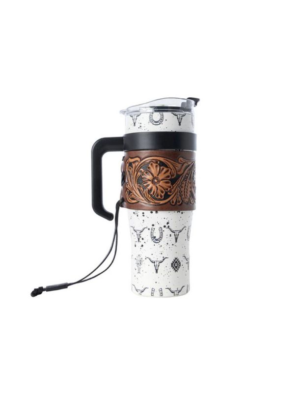 Westmark Tooled Western Tumbler