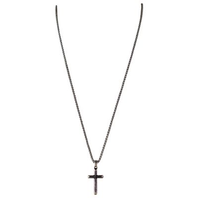Mens Necklace Damascus Cross