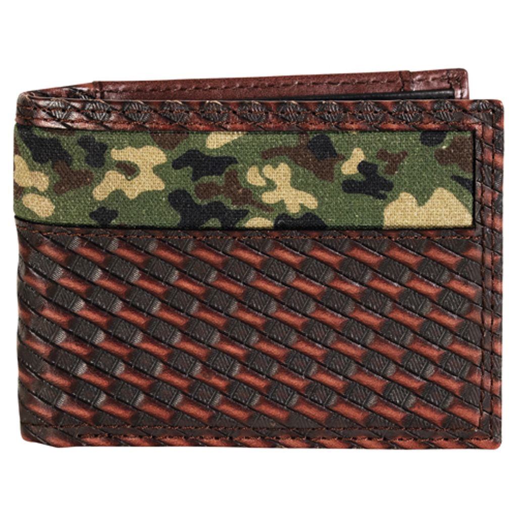 Bifold Wallet Basketweave