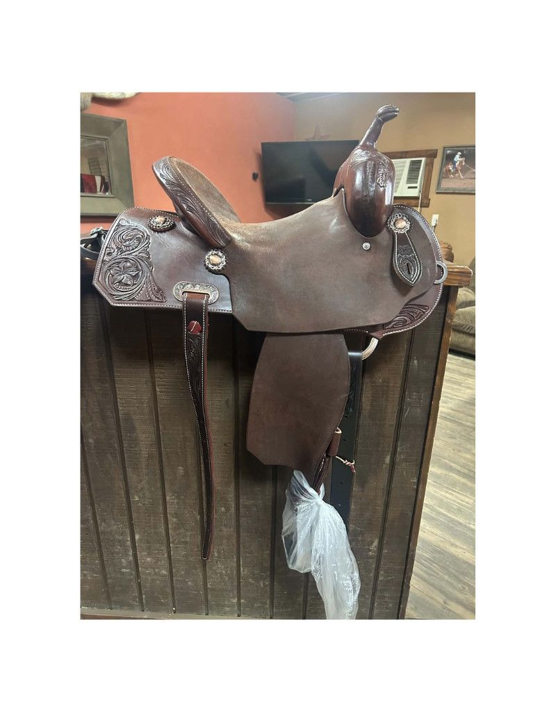 14 30 Standard MD SO/RO Chocolate Barrel Saddle D Daisy