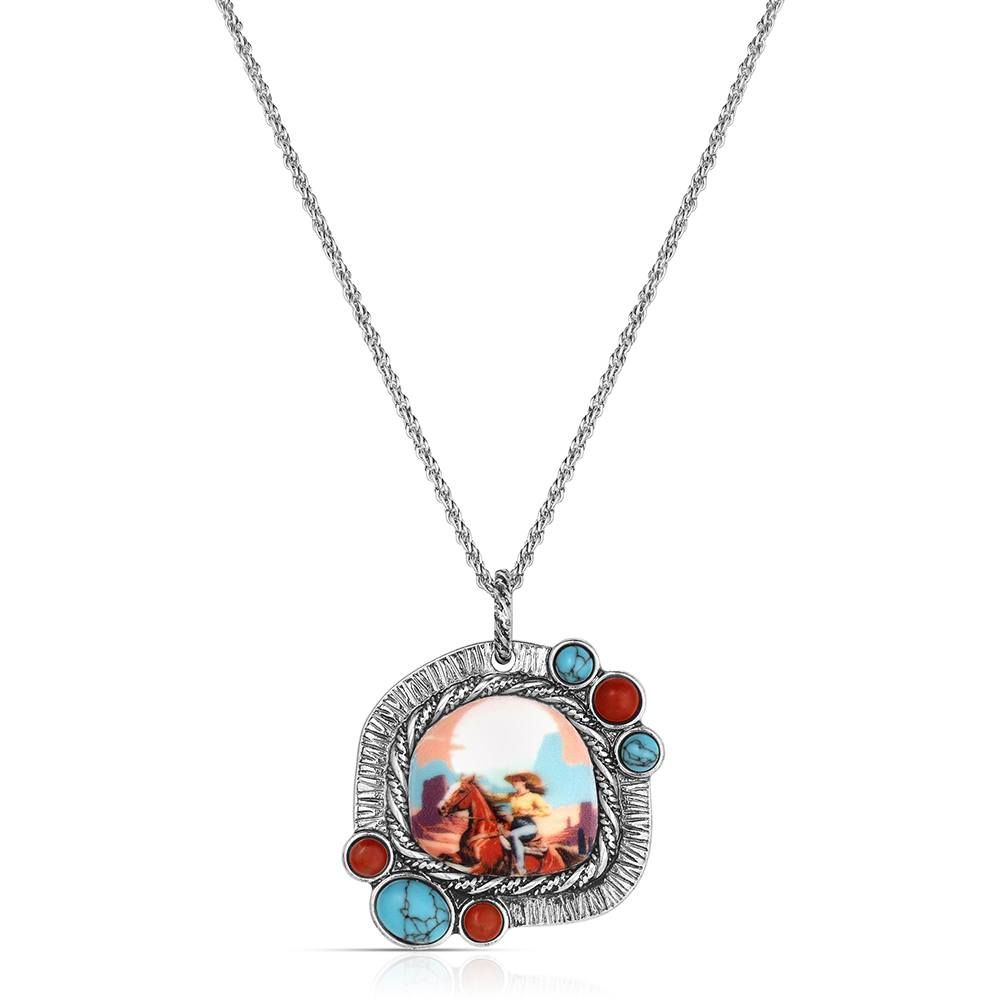 Vintage Cowgirl Necklace
